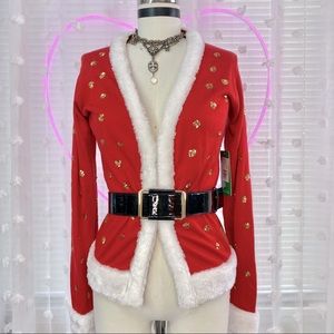 Mrs. Claus Cardigan ‘Ugly Christmas Sweater’